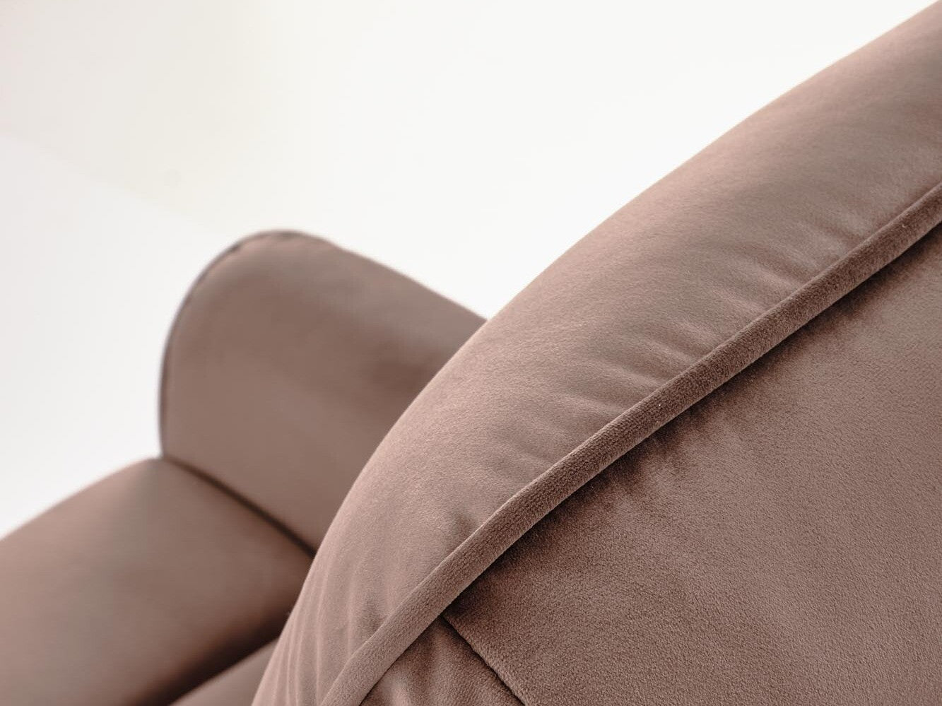 Fotelis reglaineris SEMIR V-CH-SEMIR-FOT-MOKKA, Spalva: Bluvel 38
