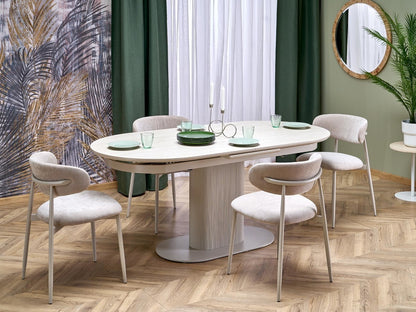 Kėdė K607 CS kėdė, smėlinė / kašmyras V-CH-K/607_CS-KR-BEŻOWY