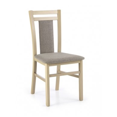 HUBERT 8 sonoma oak colored wooden chair