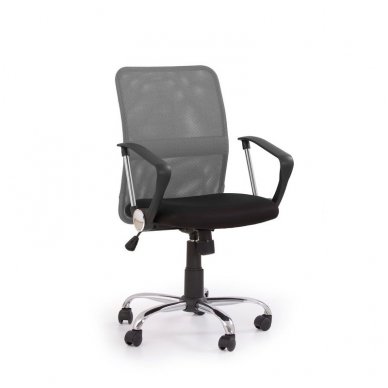 TONY grey office chair on wheels