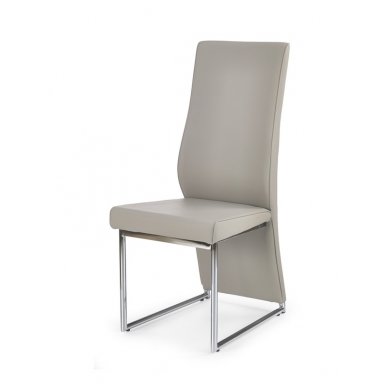 K213 cappuccino colored metal chair