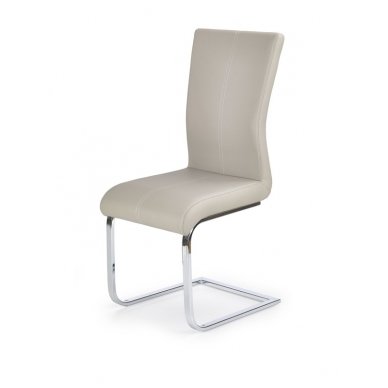 K218 cappuccino colored metal chair