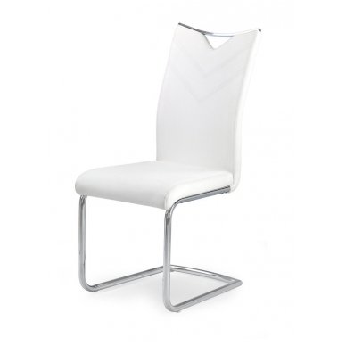 K224 white metal chair