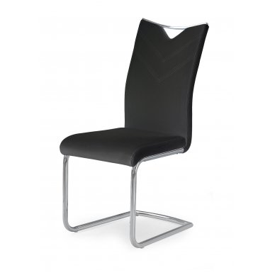 K224 black metal chair