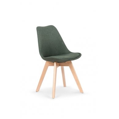 K303 dark green wooden chair