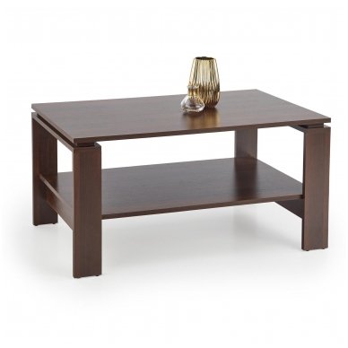 ANDREA dark walnut colored coffee / magazine table