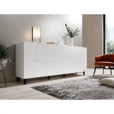 ETNA white chest of drawers