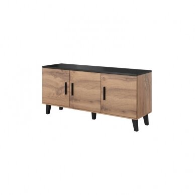 LOTTA 150 3D chest of drawers (votan oak/black) 2