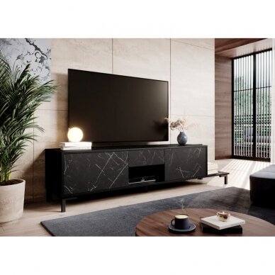 MARMO RTV2D1S1K black TV stand