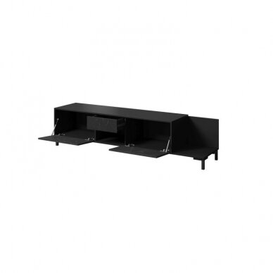 MARMO RTV2D1S1K black TV stand 3