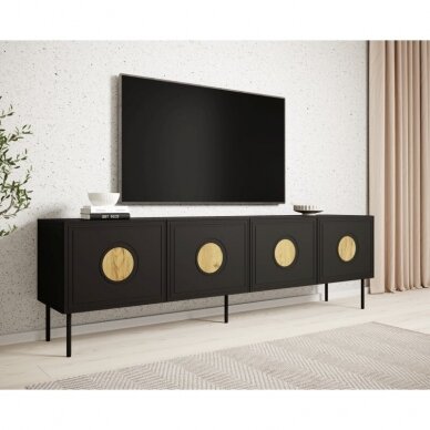 PALAZZO RTV 200 4D black TV stand