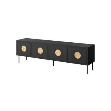 PALAZZO RTV 200 4D black TV stand 2