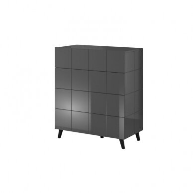 REJA KOM4S grey chest of drawers 5