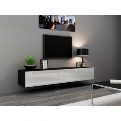 VIGO RTV 180 TV stand (black/white)