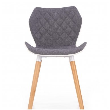 K277 grey wooden chair 2