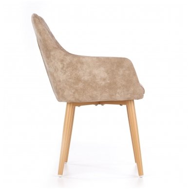 K287 beige metal chair 5