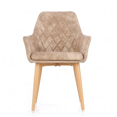 K287 beige metal chair 4