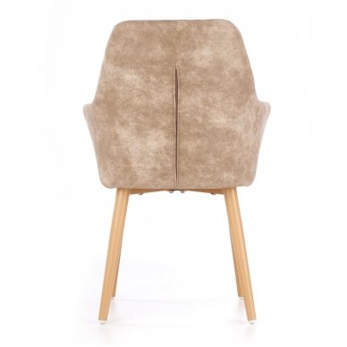 K287 beige metal chair 3