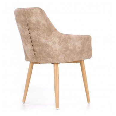 K287 beige metal chair 2