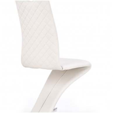 K291 white metal chair 2