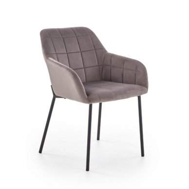 K305 grey metal chair