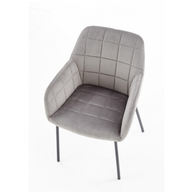 K305 grey metal chair 3