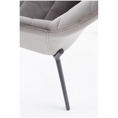 K305 grey metal chair 5