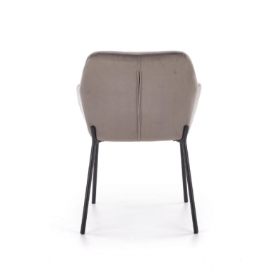 K305 grey metal chair 2