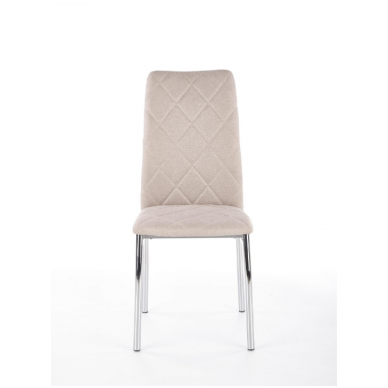 K309 light beige metal chair 4