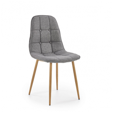 K316 grey metal chair