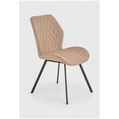 K360 beige metal chair