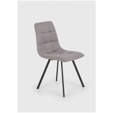 K402 gray metal chair