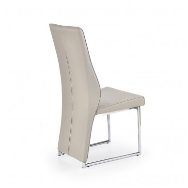 K213 cappuccino colored metal chair 2