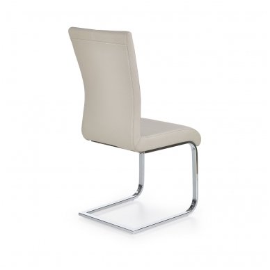 K218 cappuccino colored metal chair 2