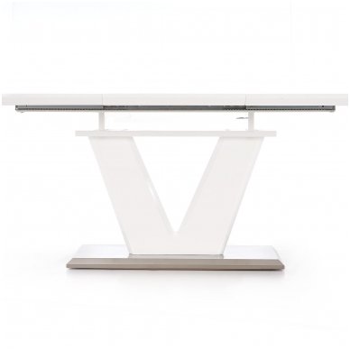 MISTRAL lacquered extension dining table 6