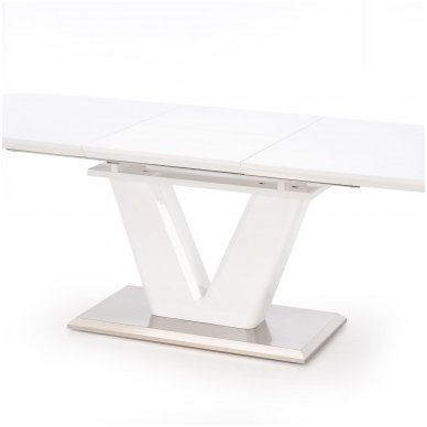 MISTRAL lacquered extension dining table 7