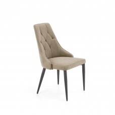 K365 beige metal chair