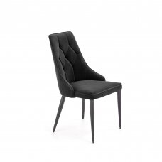 K365 black metal chair