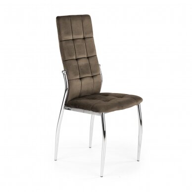 K416 brown metal chair