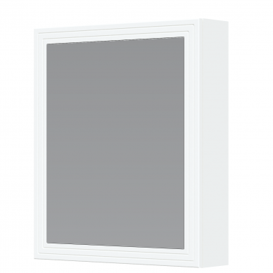 TORETO SLU-60 mirror cabinet (white matte) 2