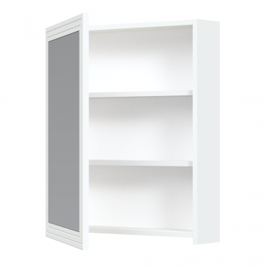 TORETO SLU-60 mirror cabinet (white matte)