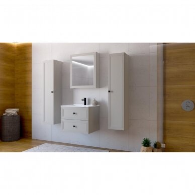 TORETO SU-60 washbasin cabinet (cashmere matte) 4