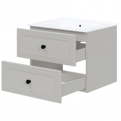 TORETO SU-60 washbasin cabinet (cashmere matte) 2