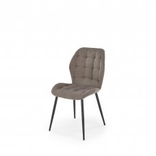 K548 серый металлический стул