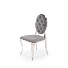 K555 серебряный стул