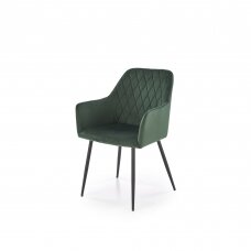 K558 темно-зеленый металлический стул