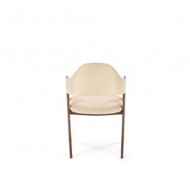 K344 beige metal chair 3