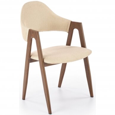 K344 beige metal chair