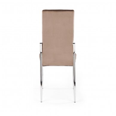 K416 beige metal chair 4