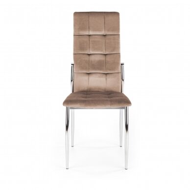 K416 beige metal chair 2